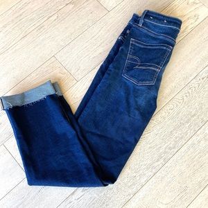 Straight leg jeans